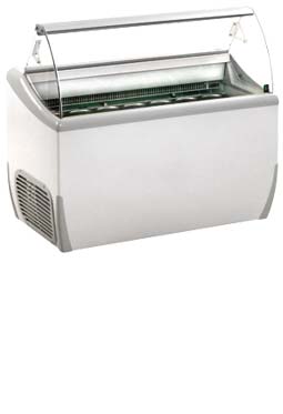 Framec J9E RANGE (CURVED GLASS) Scoop Ice Cream Display